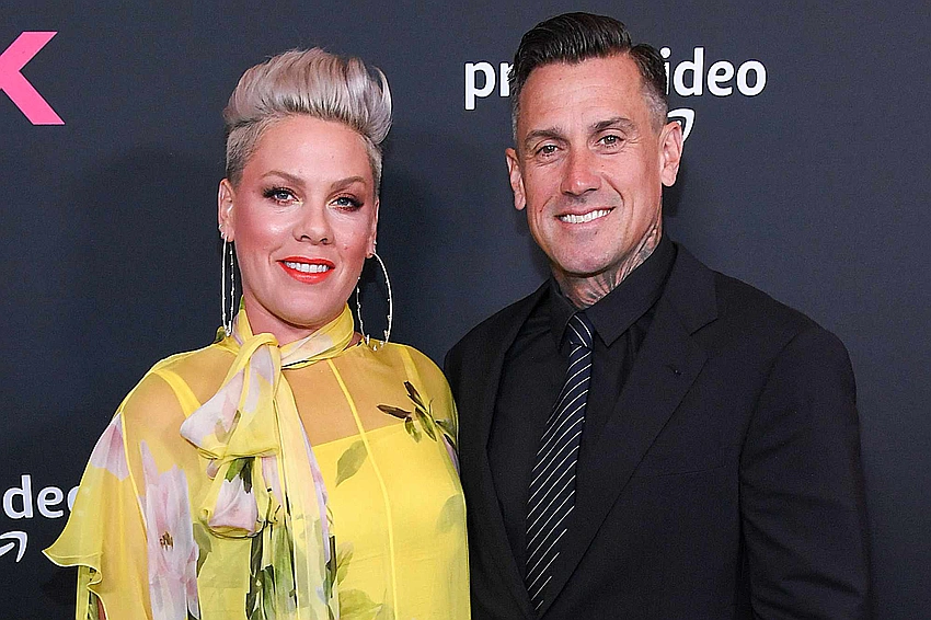 Pink shuts down divorce rumors, focusing on real news and Hall of Fame nod