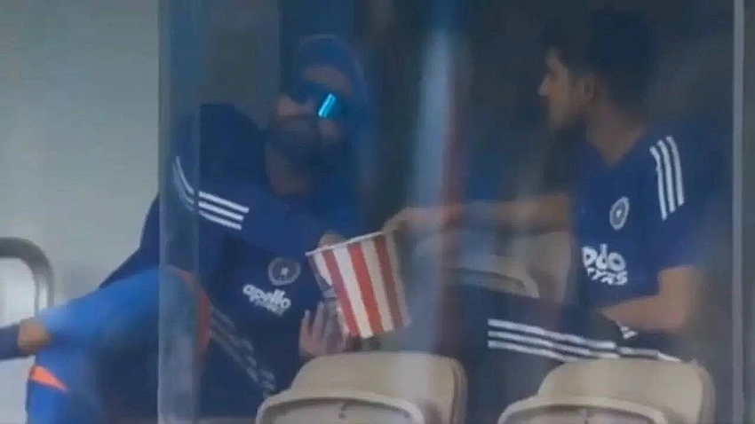 IND vs AUS: Rohit and Gill popcorn moment as India stumble in Perth ODI