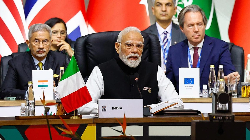 Modi proposes G20 initiative to counter drug-terror nexus