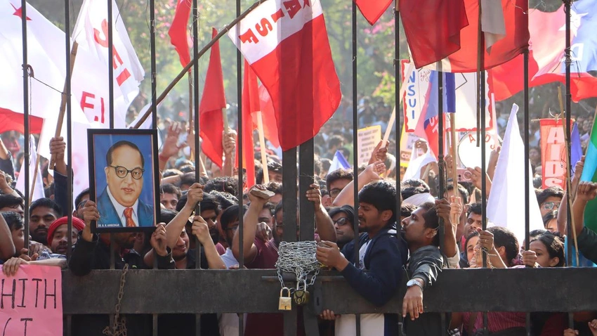 JNU Protest: Students Detained Over V-C’s Casteist Remarks