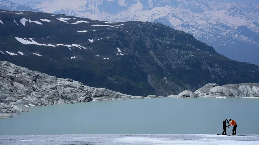 Swiss Glaciers Vanishing Fast! 🌄 Early Melt Alarms Scientists