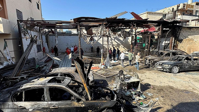 Israel Says It Killed 13 Hamas Militants in Lebanon Strike