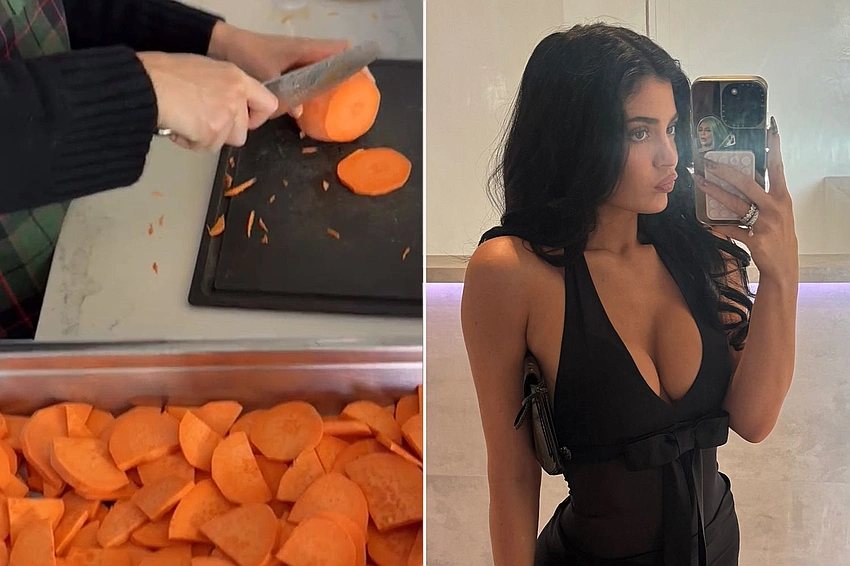 Kylie Jenner Hosts Kardashian-Jenner Thanksgiving with Timothée Chalamet
