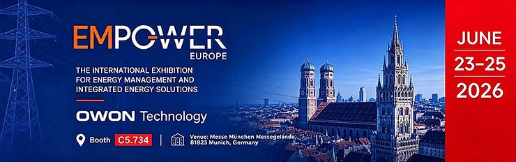 OWON Technology to Exhibit at EM-Power Europe 2026 in Munich