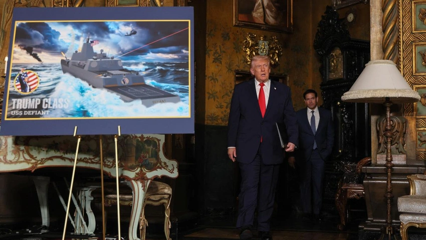 Trump Unveils Trump-class Battleships, Promising the Largest Navy Upgrade
