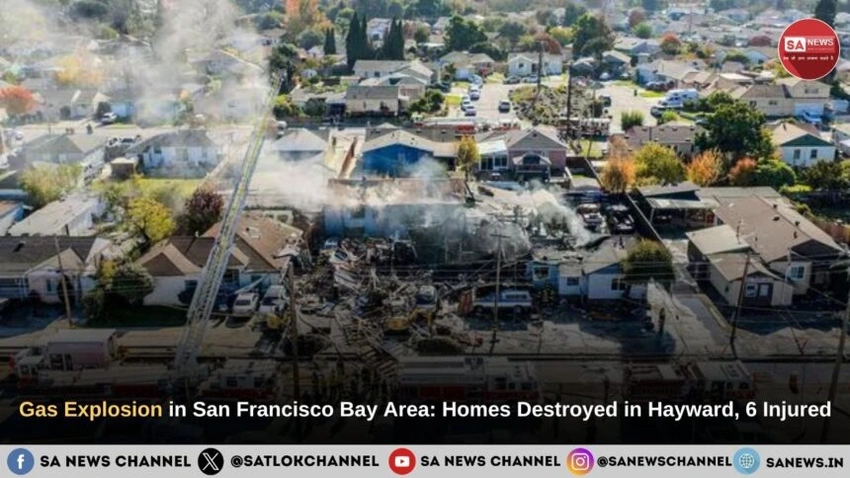 Gas Explosion in Hayward Rocks Bay Area, 6 Hospitalized