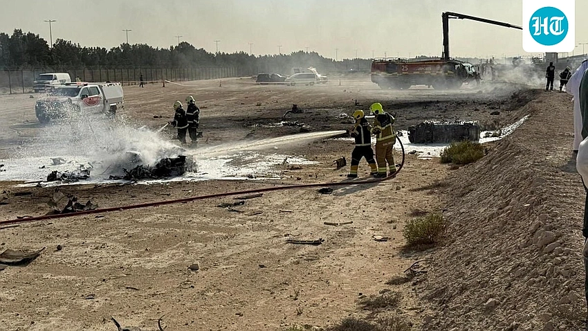 IAF Tejas crash at Dubai Air Show claims Wing Commander Namansh Syal