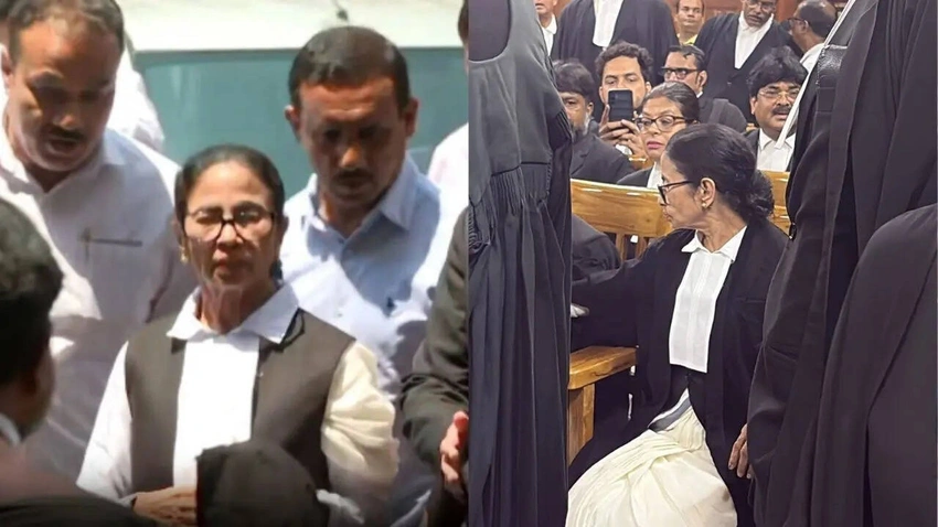 Mamata Banerjee Appears in Calcutta HC as Lawyer in Post-Poll Violence Case