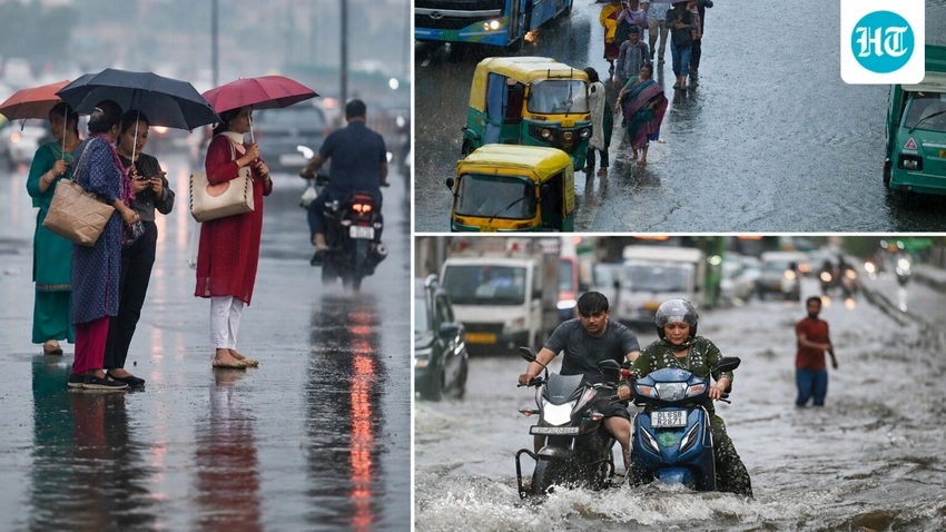 Delhi Drenched: CM Inspects Waterlogged City Ahead of BRICS Summit!