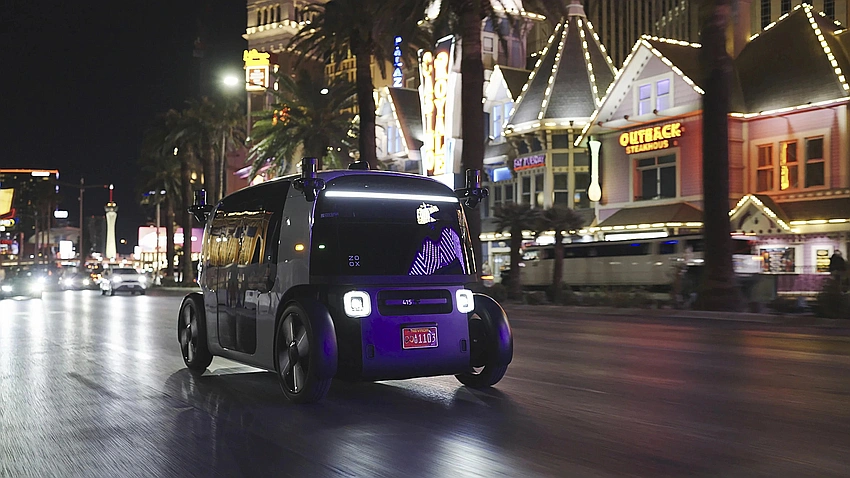 Amazon’s Zoox Rolls Out Driverless Taxi Service in Las Vegas