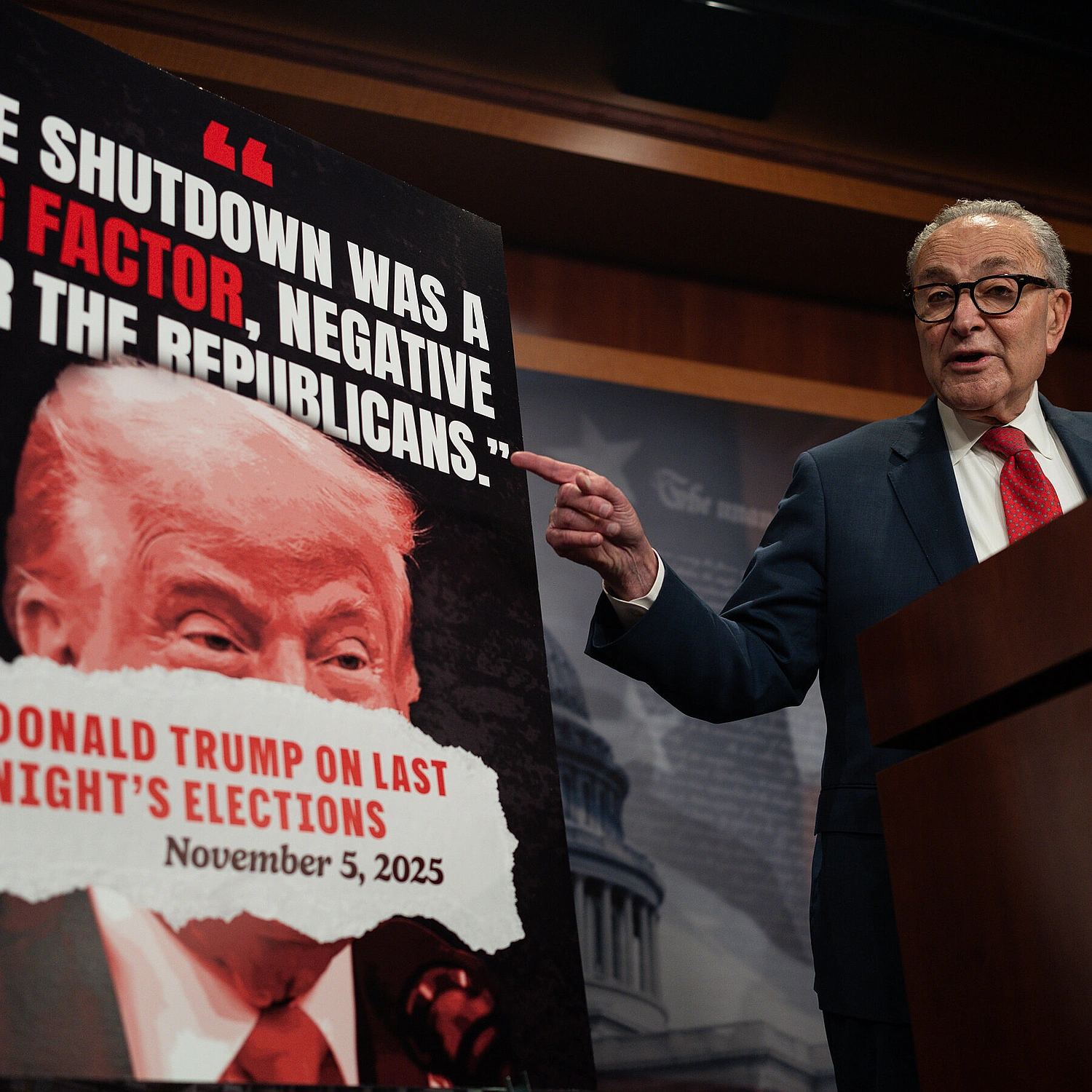 Trump’s Shutdown Standoff Hits Day 36 as Negotiations Stall