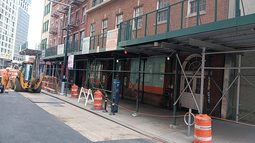 Brooklyn Sidewalk Shed And Scaffolding