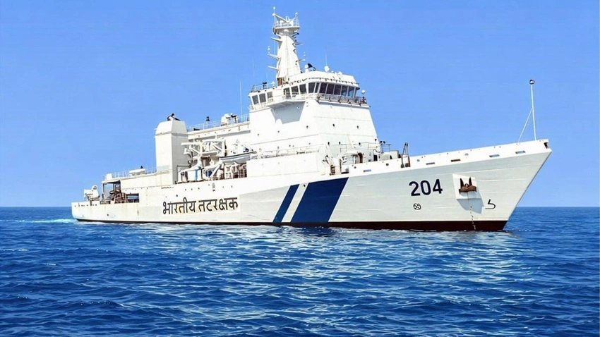 Rajnath Singh commissions ICG's Samudra Pratap in Goa