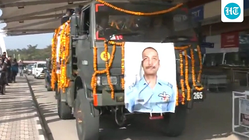 Dubai Air Show Tragedy: IAF Wing Commander Namansh Syal Remembered