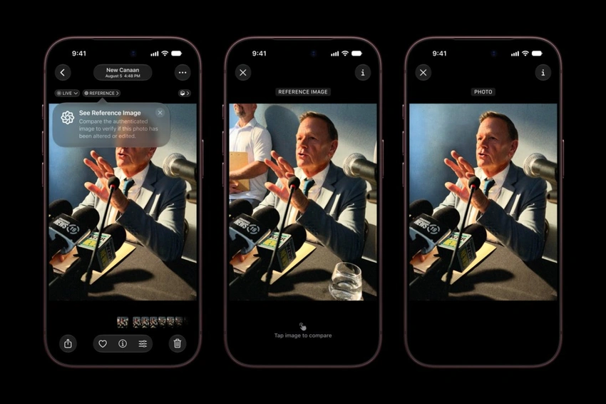 Apple Fights Deepfakes: New iPhone Feature Verifies Photo Authenticity!
