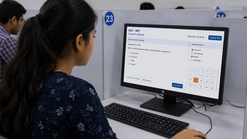 UGC-NET Sociology Paper Riddled with Errors, Students Allege AI-Generated Questions!