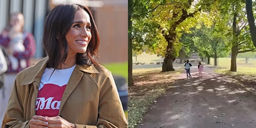 Meghan Markle Shares Heartwarming Video of Archie & Lilibet in UK! 🇬🇧