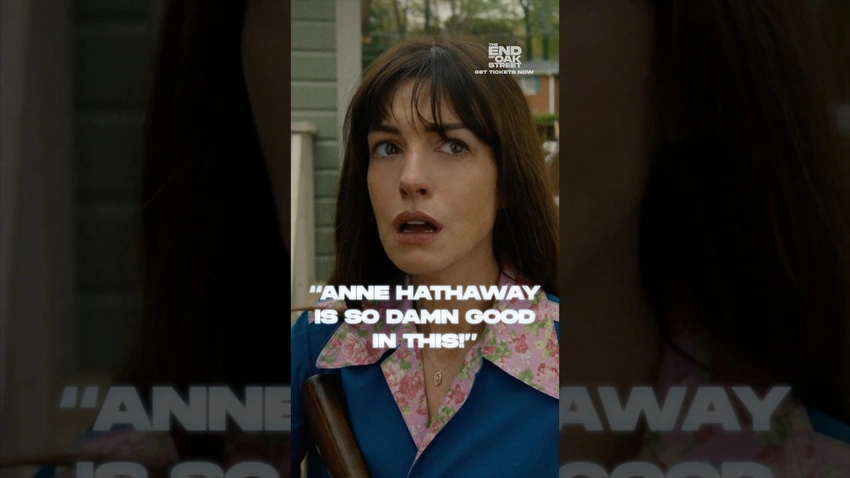 Anne Hathaway Stars in "The End of Oak Street" – In Theaters This Friday!