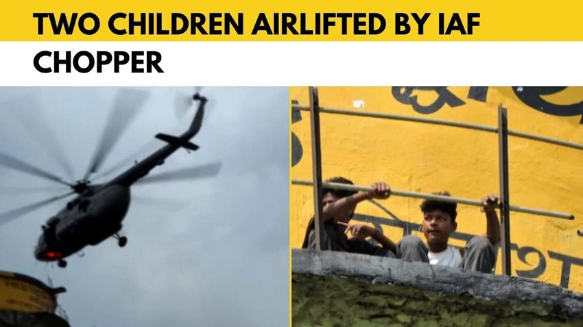 UP water-tank tragedy: Teens filming reel; IAF rescues stranded kids