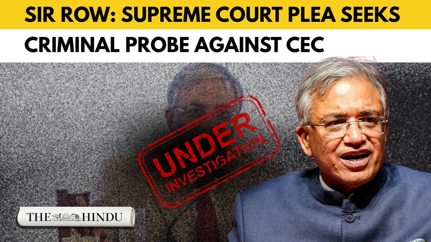 SC Petition Targets CEC Over Electoral Roll Row & ECI Dissent!