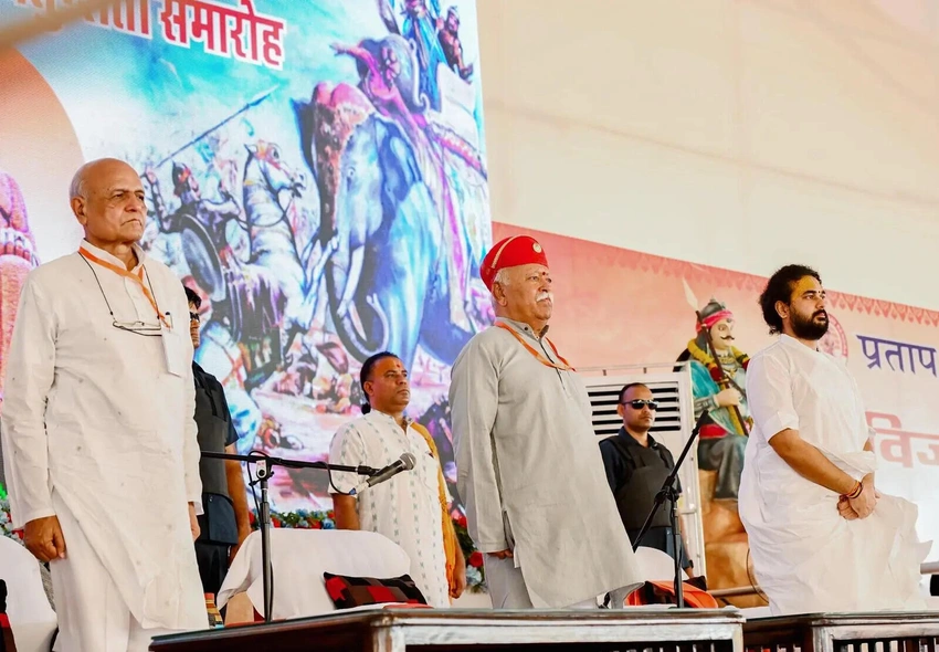 RSS Chief Stirs History Debate: Did Maharana Pratap Beat Akbar at Haldighati?