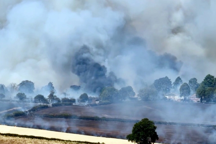 Stourbridge Inferno: Homes Engulfed, Families Evacuated as Wildfire Rages