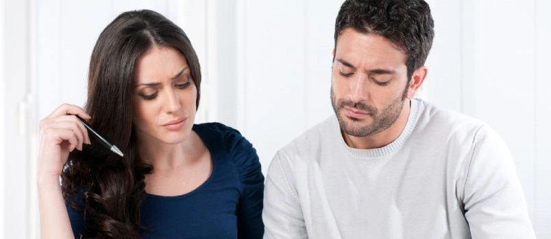 partner asking for advice, couple making decisions together