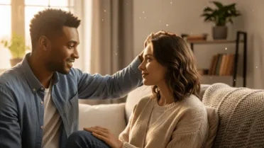 thoughtful partner respecting space, couple understanding each other