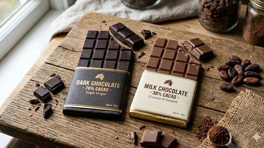 Is dark chocolate really healthier than milk chocolate, or is the hype just marketing?