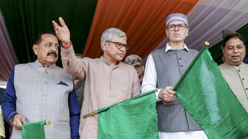 Jammu-Srinagar Vande Bharat Express flags off; direct 5-hour link