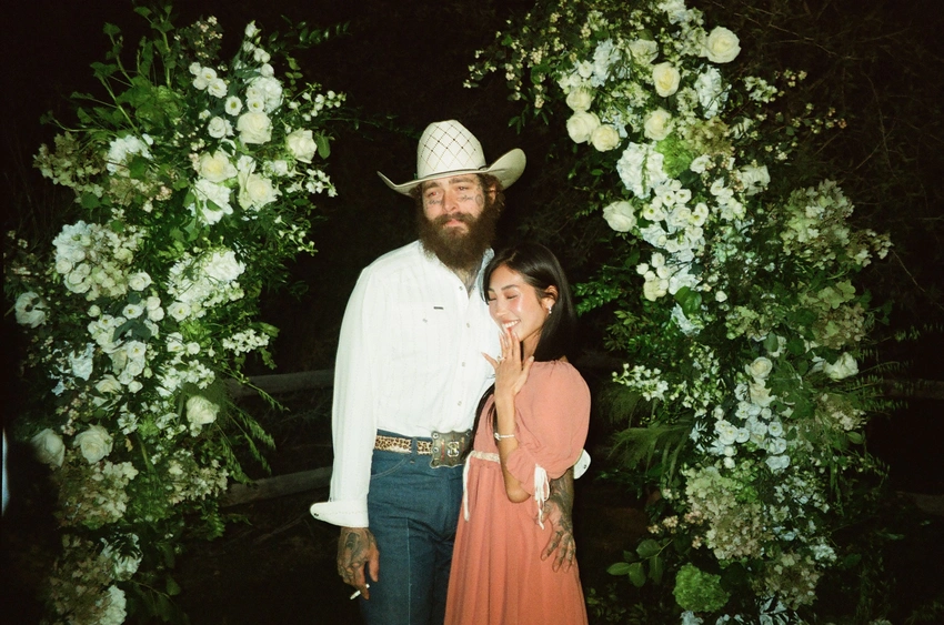 Post Malone's Fiancée Christy Lee Shares "Speechless" Proposal Details!