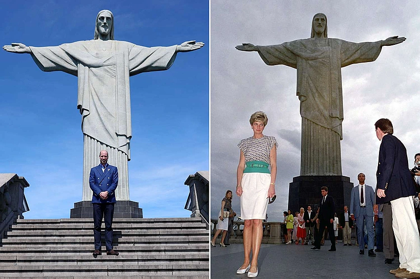 William's Earthshot Prize Mission in Brazil Lights Up Rio de Janeiro