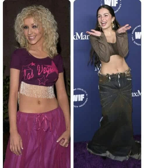 Modern woman career success vs 2000s woman fashion