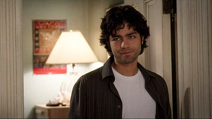 Adrian Grenier Nate looking annoyed or frustrated