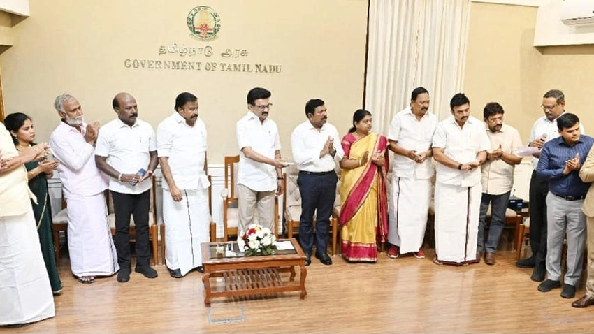Stalin inaugurates ₹12.92-cr water project in Gudiyatham, opens Ranipet traders complex