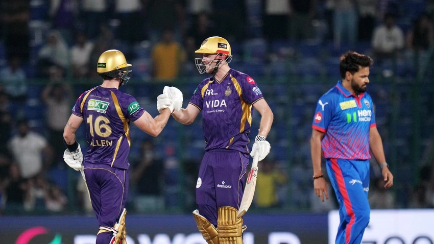 Finn Allen's Century Sparks KKR to Eight-Wicket Win Over Delhi Capitals