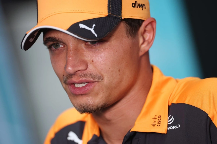 Lando Norris takes sprint pole in Miami as Mercedes face pressure