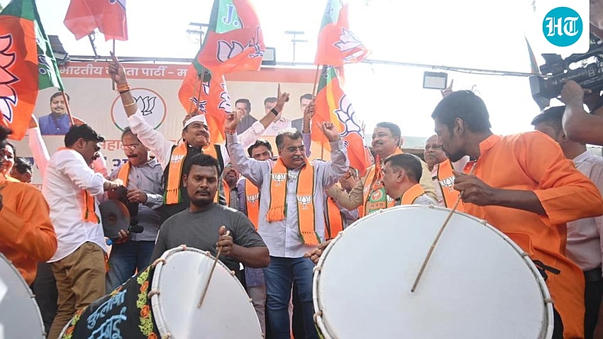 Did BJP win Maharashtra local polls on its own or with defectors?