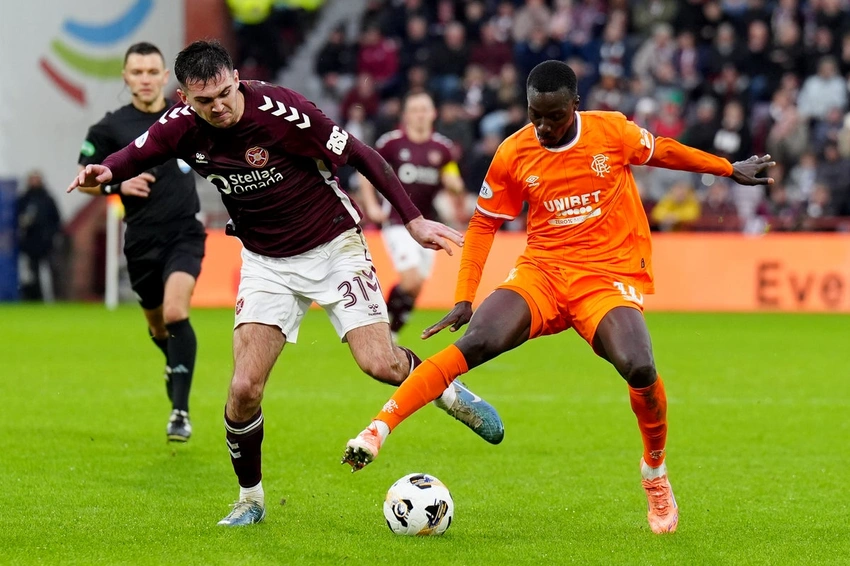 Hearts stun Rangers to close in on first title in 66 years