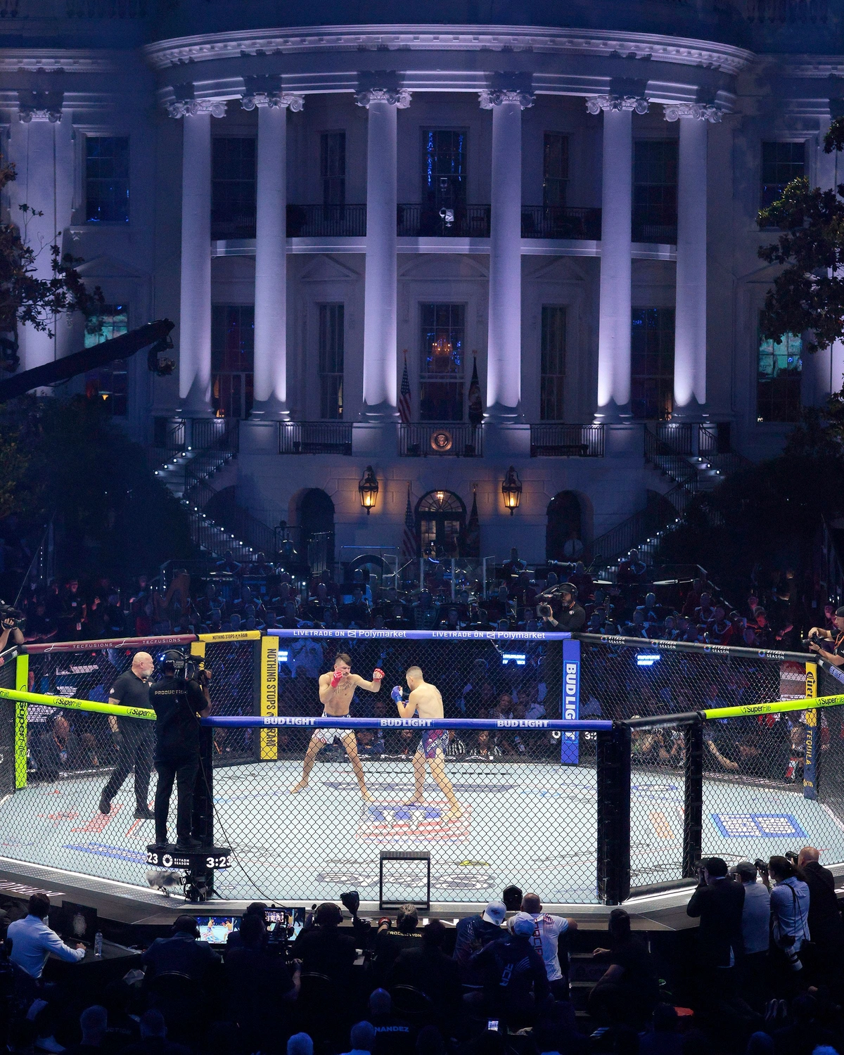 UFC Fight Night at the White House: Trump's 80th Birthday Bash!