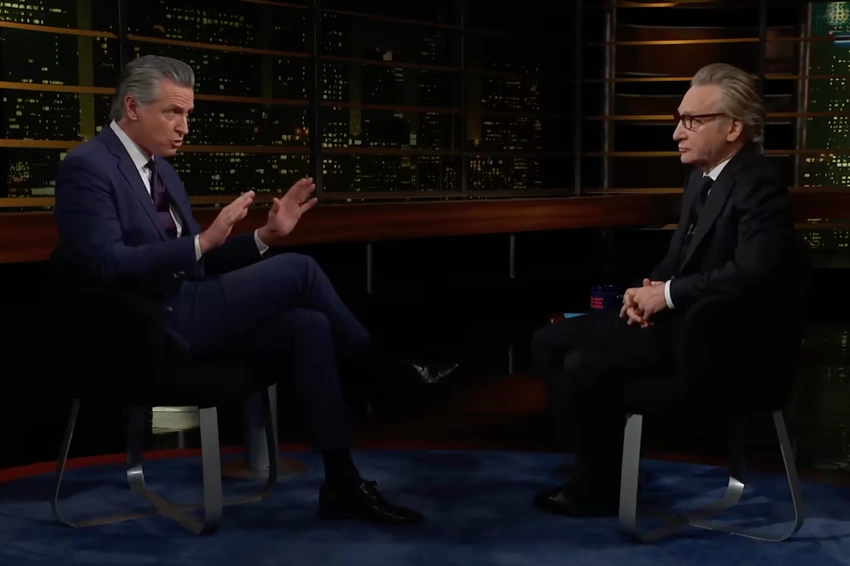 Trump Attacks Bill Maher Over Newsom Interview, Recounts Oval Office Dinner