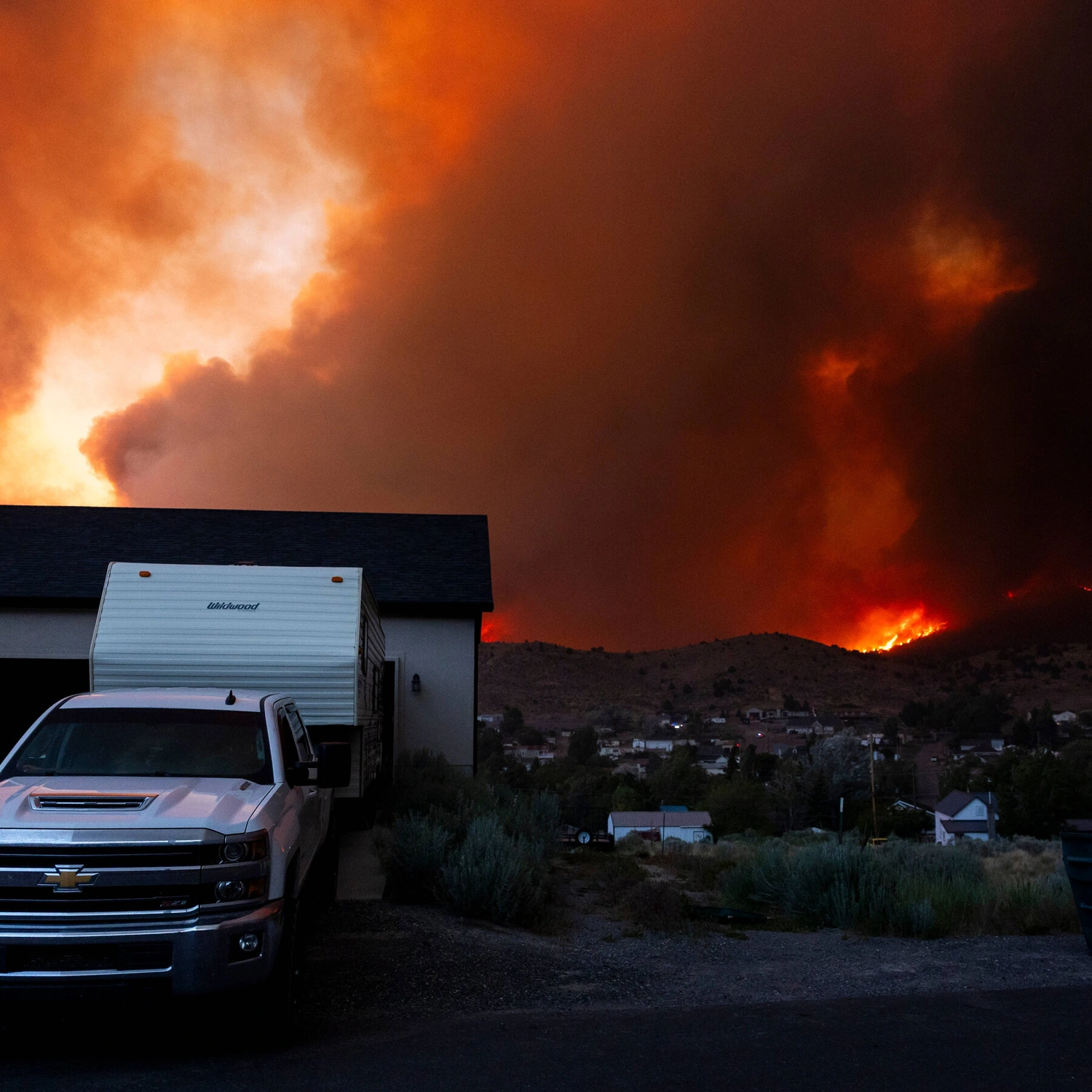 Utah Wildfire Rages: Thousands Evacuated as Iron Fire Spreads!