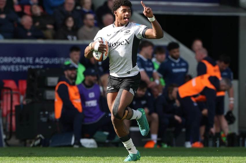 Caluori's five-try masterclass as Saracens crush Sale 85-19