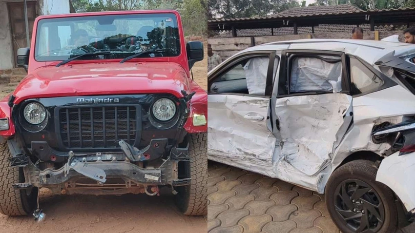65-year-old Bhopal tourist dies after Thar crashes into car in Goa