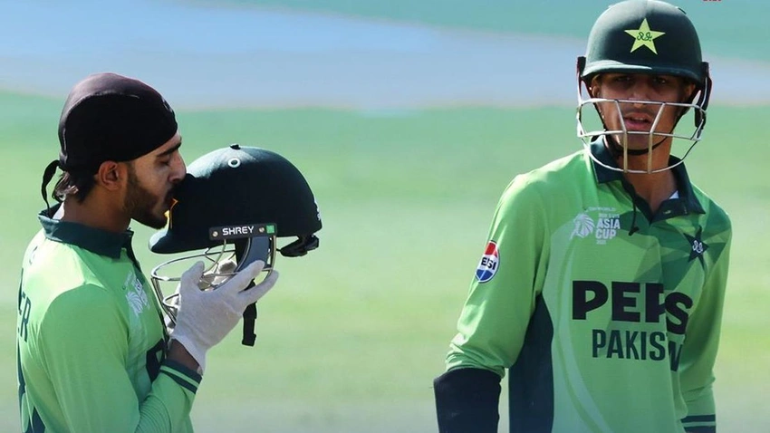 Sameer Minhas 172 fuels Pakistan to 347/8, stuns India in U-19 Asia Cup final