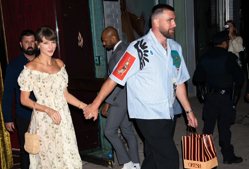 Why Travis Kelce’s Chaotic Date-Night Shirts Are the New Green Flag for Men’s Style