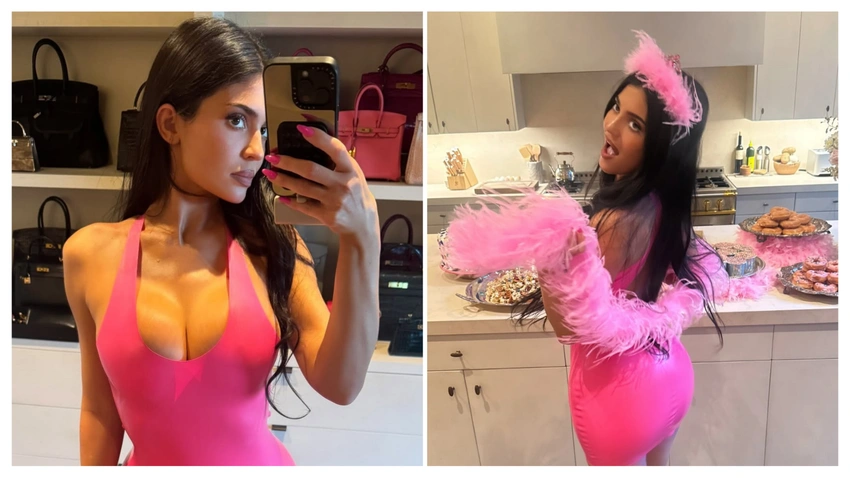 Kylie Jenner's Pink 'Princess Kitty' 29th Birthday Bash!