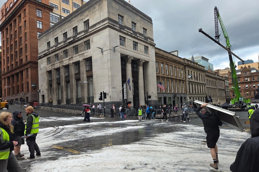 Glasgow Transforms into Gotham for "The Batman: Part II" Filming!