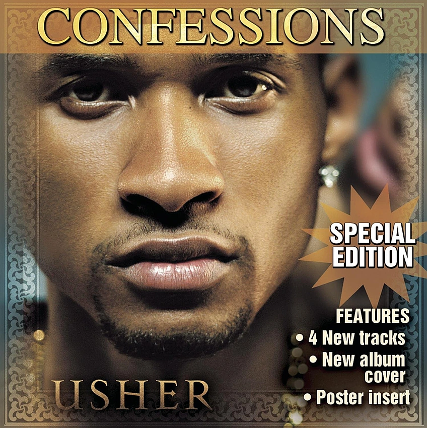 Usher Confessions album cover aesthetic
