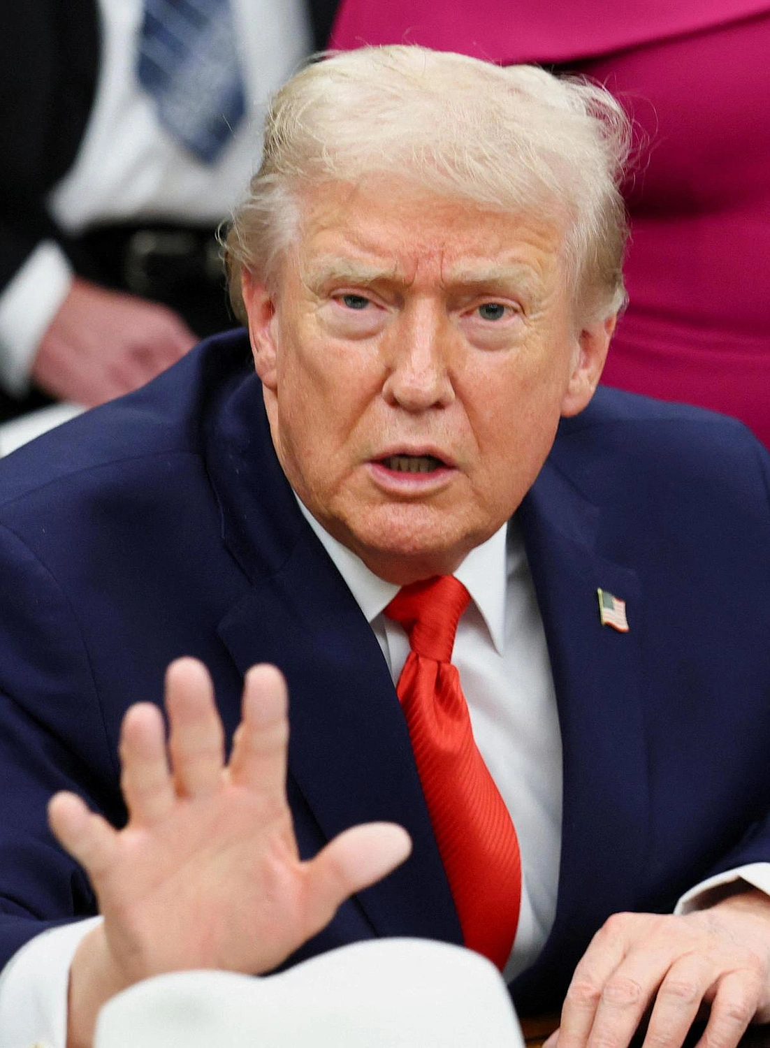 Trump Says Epstein Photos Are 'No Big Deal' as Democrats Release Images